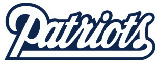 New England Patriots 2000-2012 Wordmark Logo Iron On Transfer