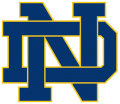 Notre Dame Fighting Irish 1964-Pres Alternate Logo Iron On Transfer