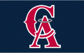 Los Angeles Angels 1993-1996 Cap Logo Print Decal