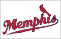 Memphis Redbirds 2008-2014 Jersey Logo Print Decal