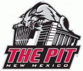 New Mexico Lobos 2009-Pres Stadium Logo Print Decal