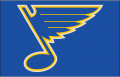 St. Louis Blues 2018 19-Pres Jersey Logo Print Decal