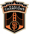 San Francisco Giants 2010 Champion Logo Print Decal