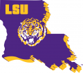 LSU Tigers 1977-1979 Alternate Logo Print Decal