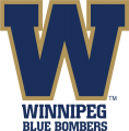 Winnipeg Blue Bombers 2012-Pres Secondary Logo Print Decal