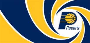 007 Indiana Pacers logo Iron On Transfer