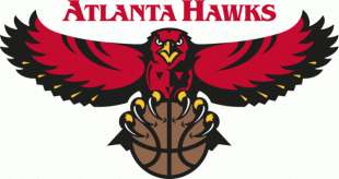 Atlanta Hawks 1995-2007 Primary Logo Print Decal