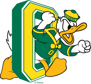 Oregon Ducks 1974-1993 Primary Logo Iron On Transfer