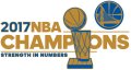 Golden State Warriors 2016-2017 Champion Logo Print Decal