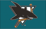 San Jose Sharks 1991 92-1997 98 Jersey Logo 02 Print Decal