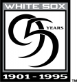 Chicago White Sox 1995 Anniversary Logo 01 Print Decal