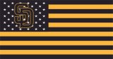 San Diego Padres Flag001 logo Print Decal