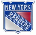 New York Rangers Plastic Effect Logo Iron On Transfer