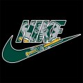 Oakland Athletics Nike logo Iron On Transfer