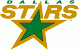 Dallas Stars 1993 94 Primary Logo Print Decal