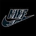 San Antonio Spurs Nike logo Print Decal
