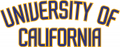 California Golden Bears 2004-2012 Wordmark Logo Print Decal