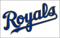 Kansas City Royals 2017-Pres Jersey Logo Print Decal