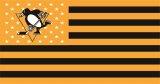 Pittsburgh Penguins Flag001 logo Iron On Transfer