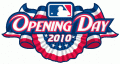 MLB Opening Day 2010 Logo Iron On Transfer