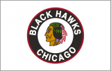 Chicago Blackhawks 1951 52-1954 55 Jersey Logo Iron On Transfer