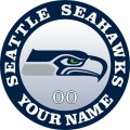 Seattle Seahawks Customized Logo Iron On Transfer