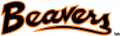 Oregon State Beavers 1979-1996 Wordmark Logo Print Decal