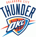 Oklahoma City Thunder 2008-2009 Pres Alternate Logo Print Decal