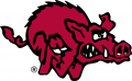 Arkansas Razorbacks 1980-1992 Alternate Logo Print Decal