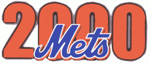 New York Mets 2000 Special Event Logo Print Decal