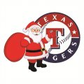 Texas Rangers Santa Claus Logo Iron On Transfer