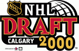 NHL Draft 1999-1900 Logo Print Decal