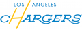 Los Angeles Chargers 2018-Pres Wordmark Logo Print Decal