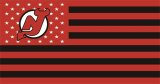 New Jersey Devils Flag001 logo Iron On Transfer