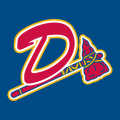 Danville Braves 1993-Pres Cap Logo Print Decal