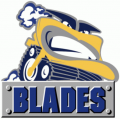 Saskatoon Blades 2000 01-2004 05 Primary Logo Print Decal