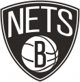 Brooklyn Nets 2012 13-Pres Alternate Logo 01 Print Decal