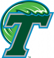 Tulane Green Wave 2014-Pres Primary Logo Print Decal