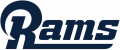 Los Angeles Rams 2016-Pres Wordmark Logo Print Decal