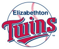 Elizabethton Twins 1987-Pres Primary Logo Print Decal