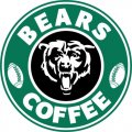 Chicago Bears starbucks coffee logo Print Decal