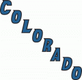 Colorado Avalanche 2001 02-Pres Wordmark Logo Print Decal