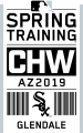 Chicago White Sox 2019 Event Logo Print Decal