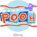 Disney Pooh Logo 13 Print Decal