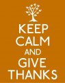 Thanksgiving Day Logo 27 Print Decal