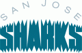 San Jose Sharks 1991 92-2006 07 Wordmark Logo 02 Iron On Transfer