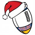 Pittsburgh Steelers Football Christmas hat logo Iron On Transfer