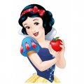 Snow White Logo 01 Iron On Transfer