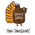 Thanksgiving Day Logo 28 Print Decal