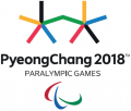 2018 Pyeongchang Paralympics 2018 Primary Logo Print Decal